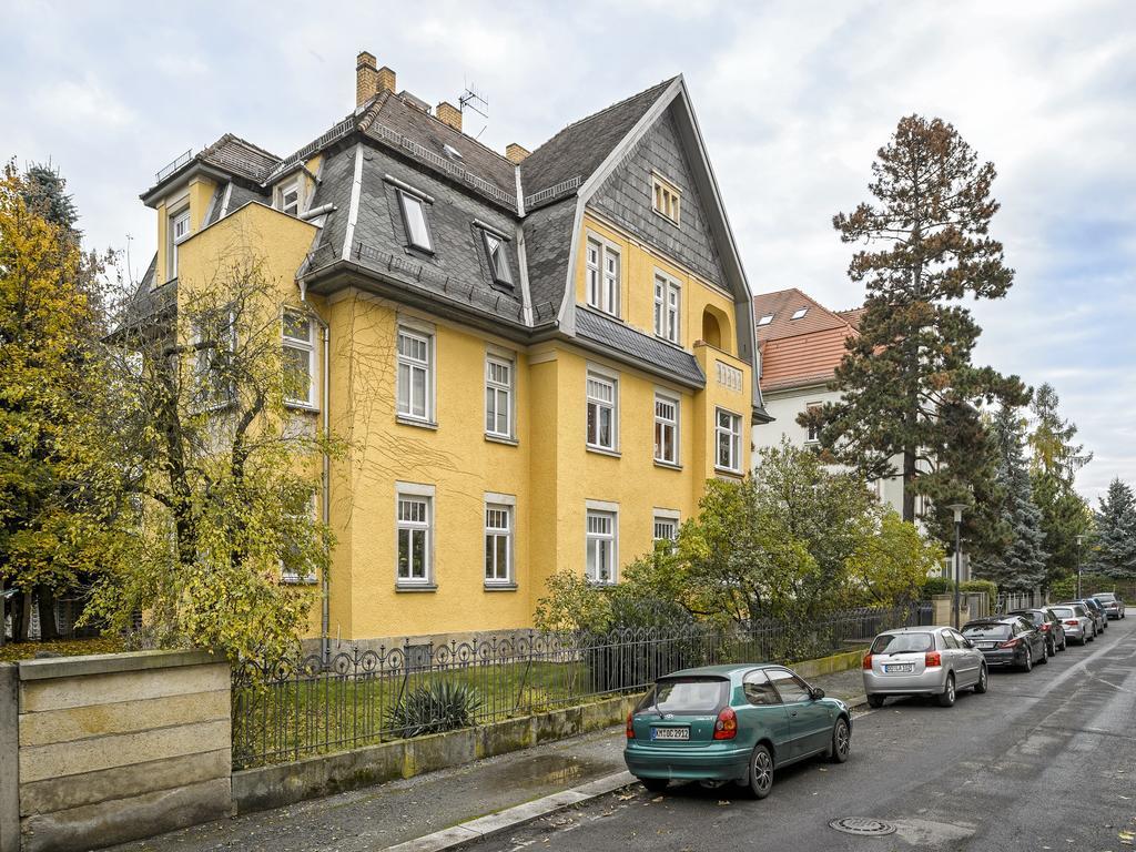 Villa Eschebach - Ferienwohnung Dresden Bagian luar foto