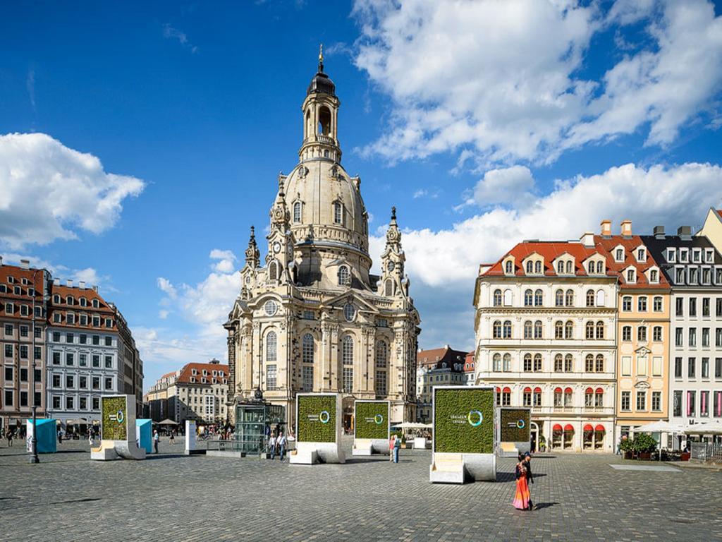 Villa Eschebach - Ferienwohnung Dresden Bagian luar foto